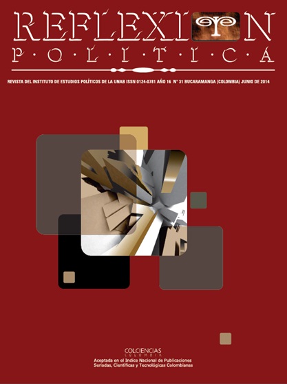 					Ver Vol. 16 Núm. 31 (2014): Reflexión Política (enero a junio)
				