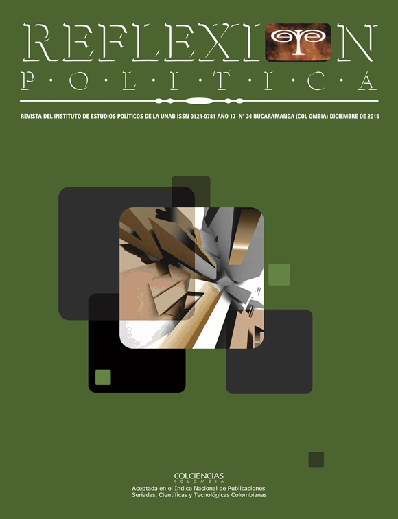 					Ver Vol. 17 Núm. 34 (2015): Reflexión Política (julio a diciembre)
				