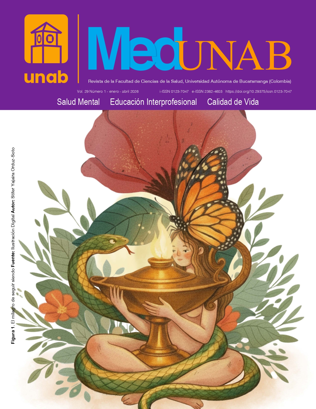 					Ver Vol. 29 Núm. 1 (2026): enero - abril 2026: Salud Mental; Educación Interprofesional; Calidad de Vida
				
